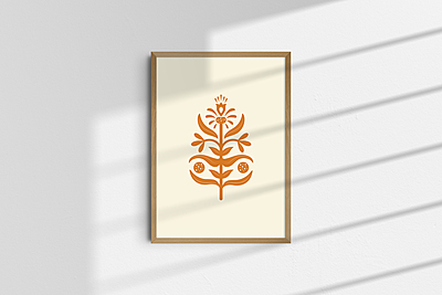 Elegant floral Art Poster I Minimalistic Art Poster Elegant floral Art Poster I Minimalistic Art Poster