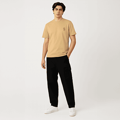 Churrpi Plain T-shirt For Men | Light Brown Shirt