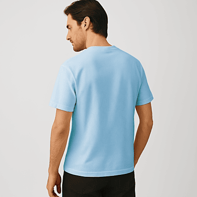 Churrpi Plain T-shirt For Men | Blue Churrpi Plain T-shirt For Men | Blue