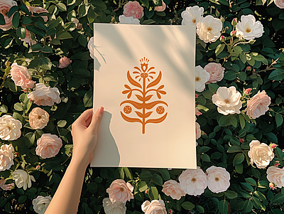 Elegant floral Art Poster I Minimalistic Art Poster Elegant floral Art Poster I Minimalistic Art Poster